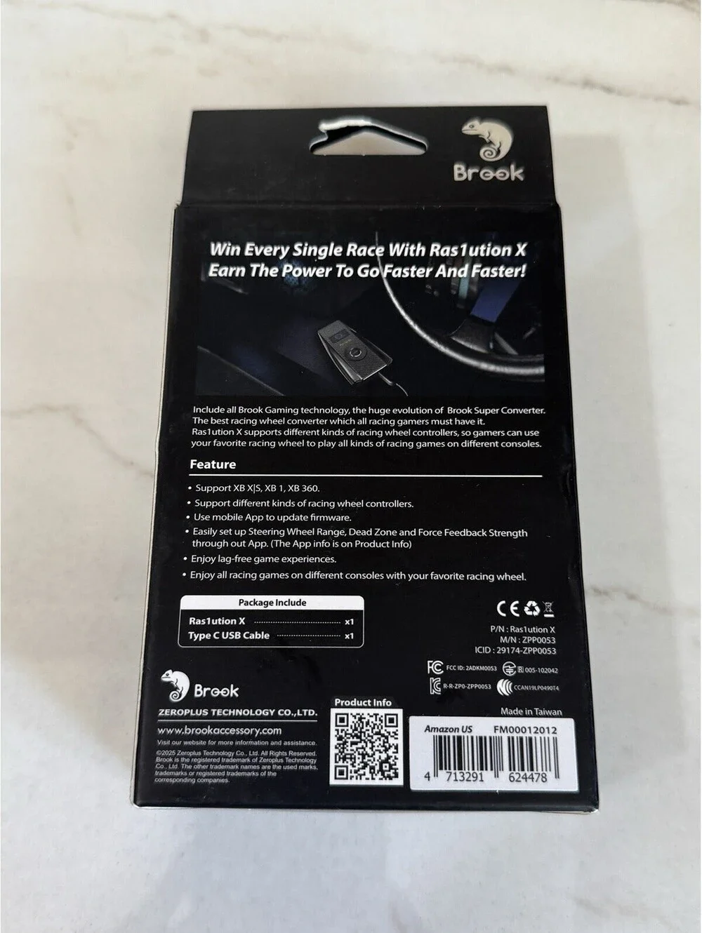 Brook Ras1ution X - Racing Wheel Converter for Xbox Series X|S One XB1